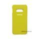 Чехол Silicone Cover для Samsung G970 Galaxy S10e Yellow 34281 1