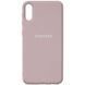 Чехол Silicone Cover для Samsung Galaxy A02 Серый / Lavender 54674