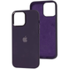 Чехол Silicone Case Metal для Iphone 13 Фиолетовый / Elderberry 80591