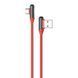 Кабель Hoco U77 Excellent Elbow USB to Type-C 3A 1.2м Red 42927 1