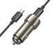 Автомобільний зарядний пристрій HOCO Z48 40W 2Type-C+кабель Type-C to Type-C Metal Gray 83643 2