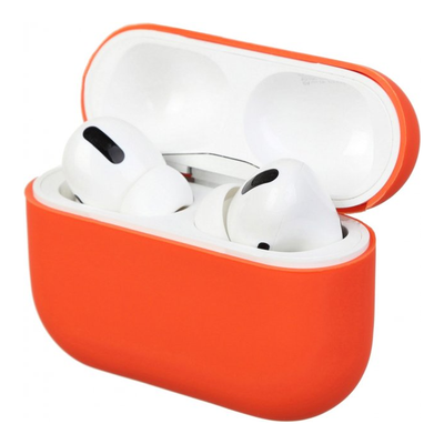 Чехол Silicone Slim для Apple Airpods 3 Orange 60085