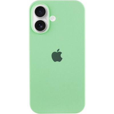 Чехол Silicone Case для Iphone 16 Plus Зеленый / Pistachio