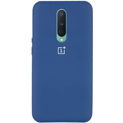 Чехол Silicone Cover для OnePlus 8 Синий / Navy Blue 42271