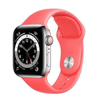 Ремешок Silicone для Apple Watch 38/40/SE 40/41 mm Watermelon 83089