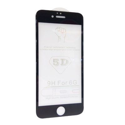 Захисне скло Premium Full для Iphone 6 / 6s Black 36044