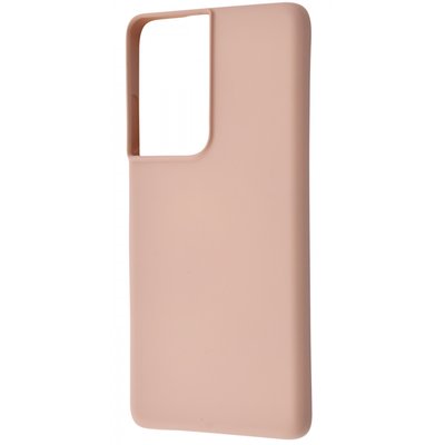 Чехол WAVE Colorful с микрофиброй для Samsung Galaxy S21 Ultra Pink sand 54057