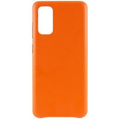 Защитный чехол Leather Case для Samsung Galaxy S20 Plus Оранжевый 48087