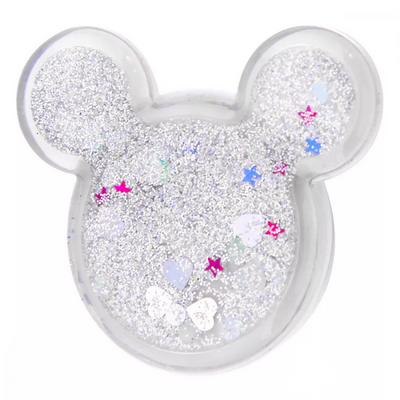 Держатель для телефона PopSockets Mickey Mouse с блестками Silver 59208