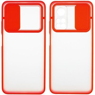 Чохол CamshMatte для Xiaomi Mi 10T / Mi 10T Pro Червоний 54925