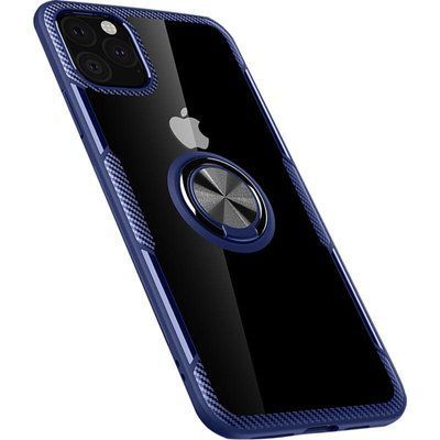 Чохол Din Crystal Magnet Ring для Iphone 11 Cиний 37471