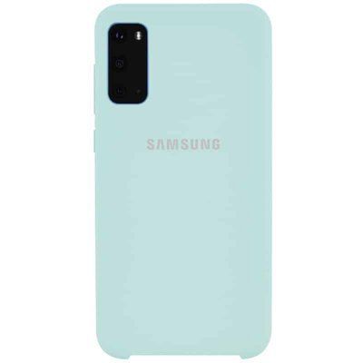 Чохол Silicone Case для Samsung Galaxy S20 Бірюзовий / Turquoise 40143