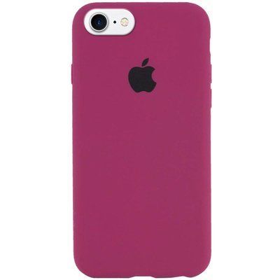 Чехол Silicone Case 360 для Iphone 7 / 8 / SE 2020 Бордовый / Maroon 67048
