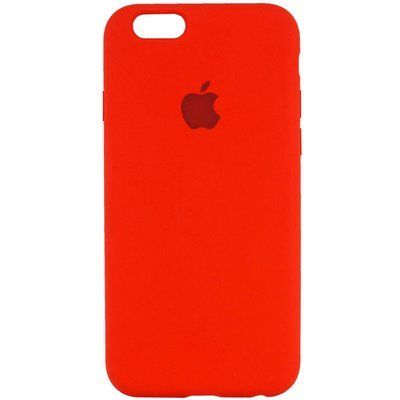 Чехол Silicone Case для Iphone 6 / 6s Красный / Red 67098