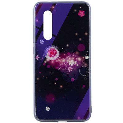 Чохол TPU+Glass Fantasy для Xiaomi Mi A3 / CC9e Пухирці і квіти 45449