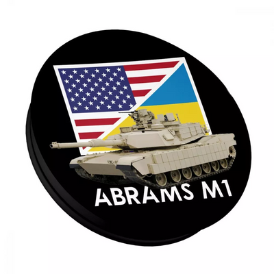 Тримач телефону PopSockets WAVE Support to Ukraine Abrams M1 82456