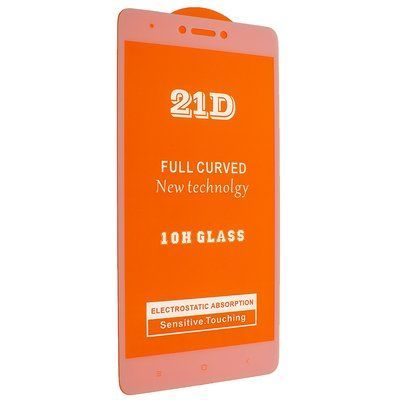 Захисне скло 21D Full для Xiaomi Redmi Note 4 / 4x Snapdragon White 57765