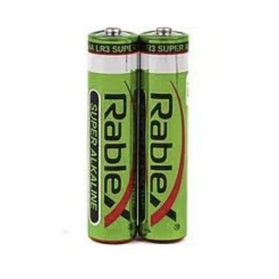 Батарейка Rablex SUPER ALKALINE 1.5V R03 AAA 1 шт Black 59781