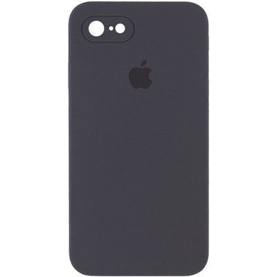 Чохол Silicone Case Square для Iphone 7 / 8 / SE 2020 Сірий / Dark Gray 56997