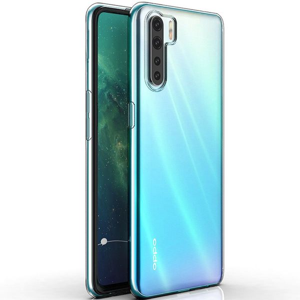 Чохол Stez для Oppo A91 Прозорий 50232