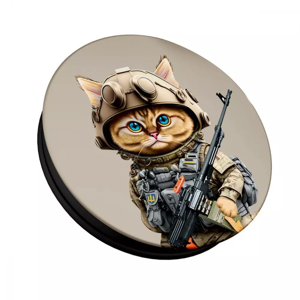 Держатель для телефона PopSockets Heroes of Ukraine Cat ak 74 83139