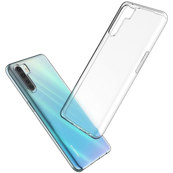 Чохол Stez для Oppo A91 Прозорий 50232