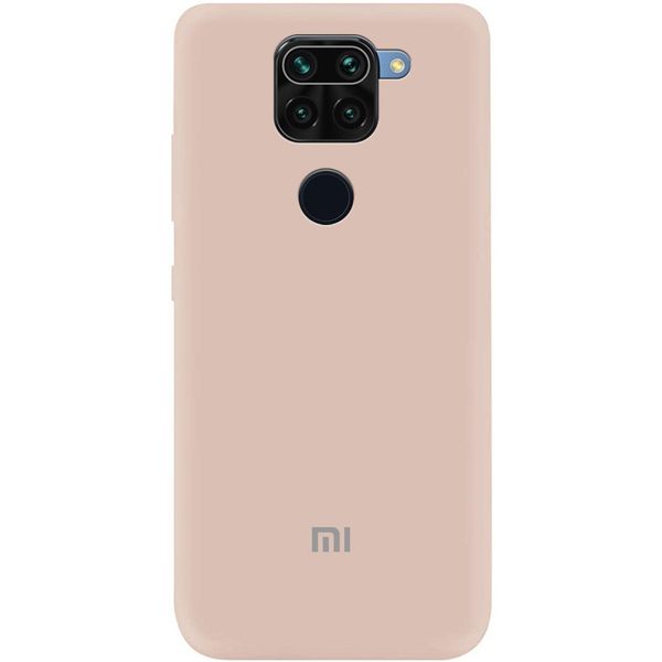 Чехол Silicone Cover A для Xiaomi Redmi Note 9 / Redmi 10X Розовый / Pink Sand 43233