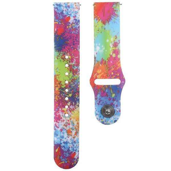 Ремешок Silicone для Apple Watch 42/44/45/49 mm Акварель 50631
