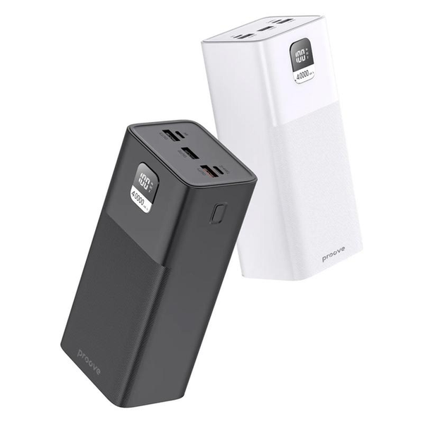 Внешний аккумулятор Proove Giant Lite 22.5W 40000mAh Black 84451