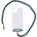 Чехол Crossbody Transparent со шнурком для Iphone 12 Pro Max Зеленый / Forest green 57200 1