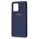 Чехол Silicone Cover для Samsung Galaxy S10 lite G770F Midnight blue 40426