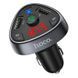 Автомобильный FM модулятор Hoco E51 Bluetooth Quick Charge 4.0 2USB + Type-C / 18W Black 59676 1
