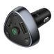Автомобильный FM модулятор Hoco E51 Bluetooth Quick Charge 4.0 2USB + Type-C / 18W Black 59676 2