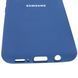 Чехол Silicone Cover для Samsung Galaxy A50 / A30s Синий / Navy Blue 38084 5