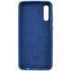 Чехол Silicone Cover для Samsung Galaxy A50 / A30s Синий / Navy Blue 38084 2