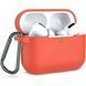 Чохол Silicone Case з карабіном для Apple Airpods Pro Персиковий / Peach 39560