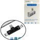 Адаптер Metal Short - 5006 Lightning to 2 Lightning (Audio + Charge) Black 41330 2