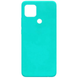 Чохол Matte для Oppo A15s / A15 Бірюзовий 87608