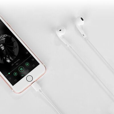 Наушники Hoco L7 Plus Lightning с Bluetooth подключением White 83796