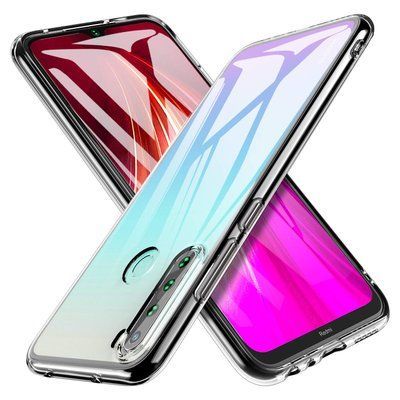 Чехол Stez для Xiaomi Redmi Note 8 Прозрачный 40486