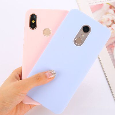 Чехол Matte для Xiaomi Redmi 5 Plus Светло-голубой 32394