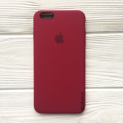 Чохол Silicone Case для Iphone 6 / 6s Rose Red 31321