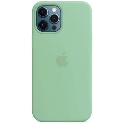 Чохол Silicone case Magsafe для Iphone 12 Pro Max Зелений / Pistachio 57867