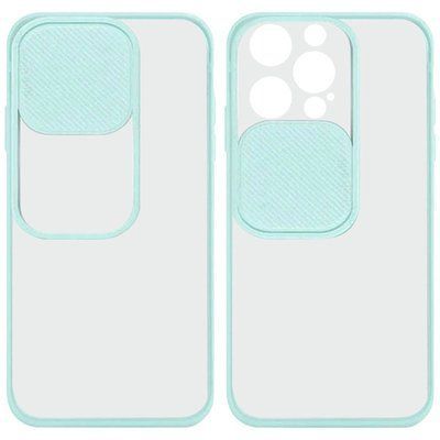Чохол CamshMatte для Iphone 13 Pro Max Бірюзовий 60716