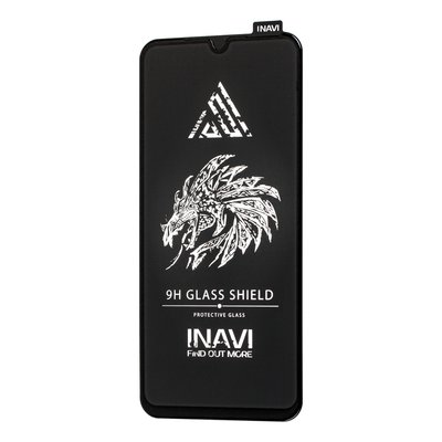 Защитное стекло Inavi Premium для Xiaomi Redmi 9A / 9C / 10A / A1+ / A1 / A2 / A2+ Black 50284