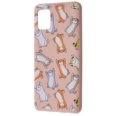 Чехол WAVE Fancy для Xiaomi Mi 10T / Mi 10T Pro Cats / Pink sand 48529