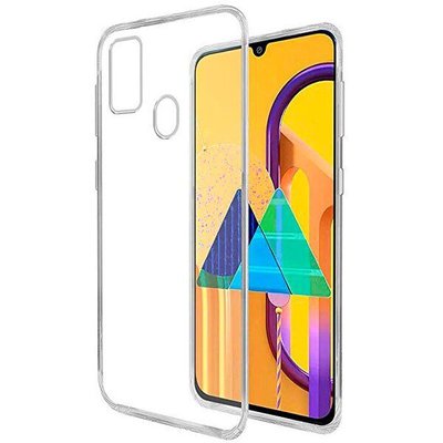 Чехол Stez для Samsung Galaxy M30s / M21 Прозрачный 38156