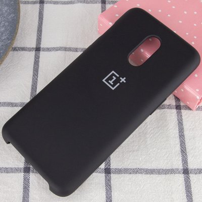 Чохол Silicone Case для OnePlus 7 Чорний / Black 41542