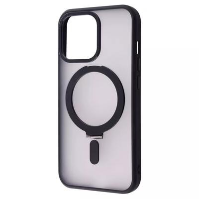 Чехол WAVE Attraction MagSafe подставкой для Iphone 15 Pro Black 81784