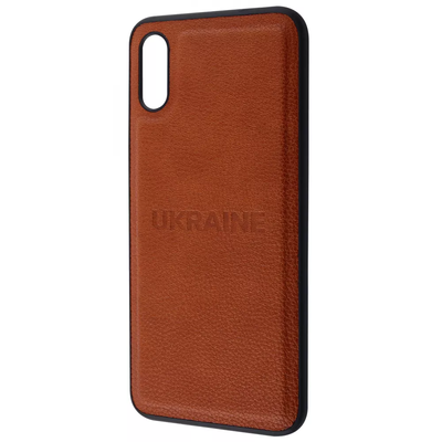 Чехол WAVE Ukraine Leather для Iphone X / XS Ukraine 65804